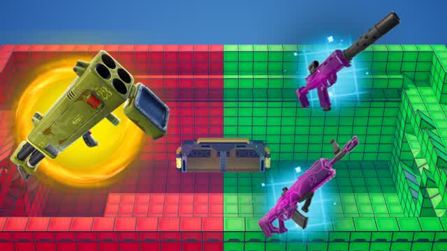 RED VS GREEN ALL WEAPONS 🔴🟢