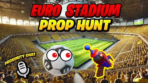 EURO STADIUM PROP HUNT  hide and seek — Fortnite Creative Insel