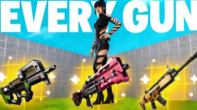 1V1 WITH EVERY GUN SUPER PROP HUNT