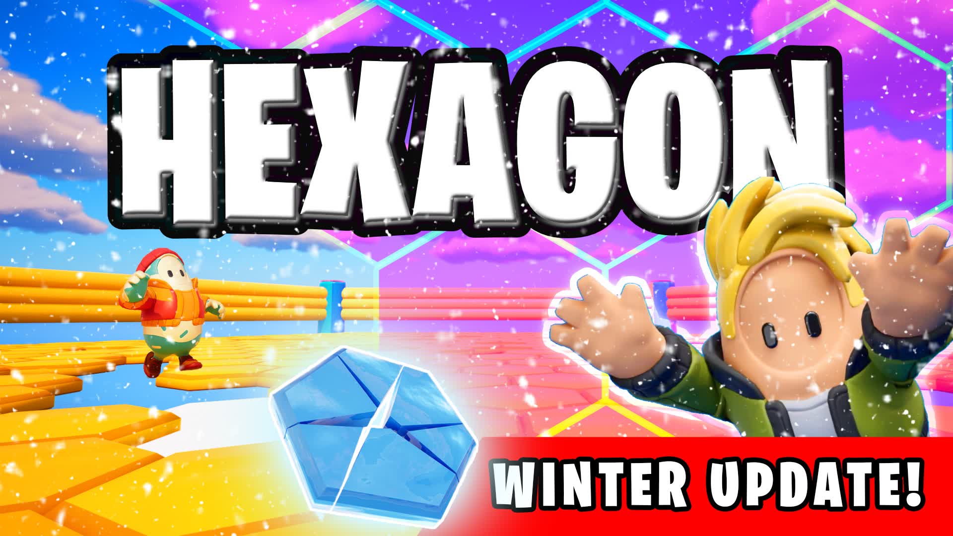 HEXAGON FALL GUYS! 👑