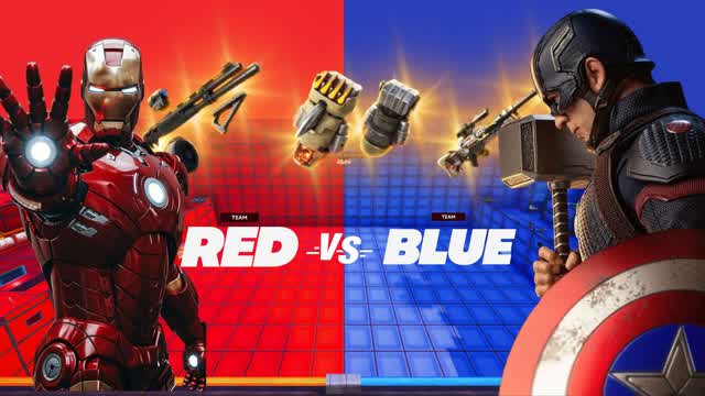 MEGA RED VS BLUE WAR 🔴🔵