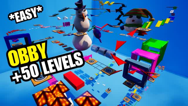 50 LEVEL OBBY PARKOUR