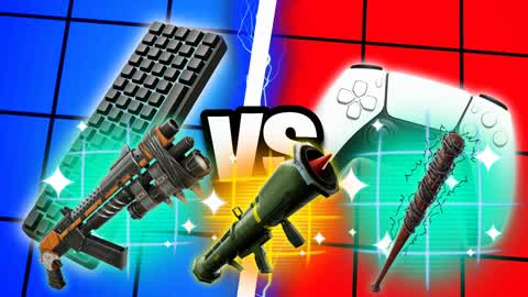 KEYBOARD VS CONTROLLER RED VS BLUE🔴🔵