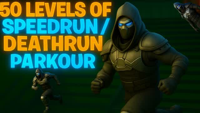 50 LEVELS OF SPEEDRUN/DEATHRUN/PARKOUR