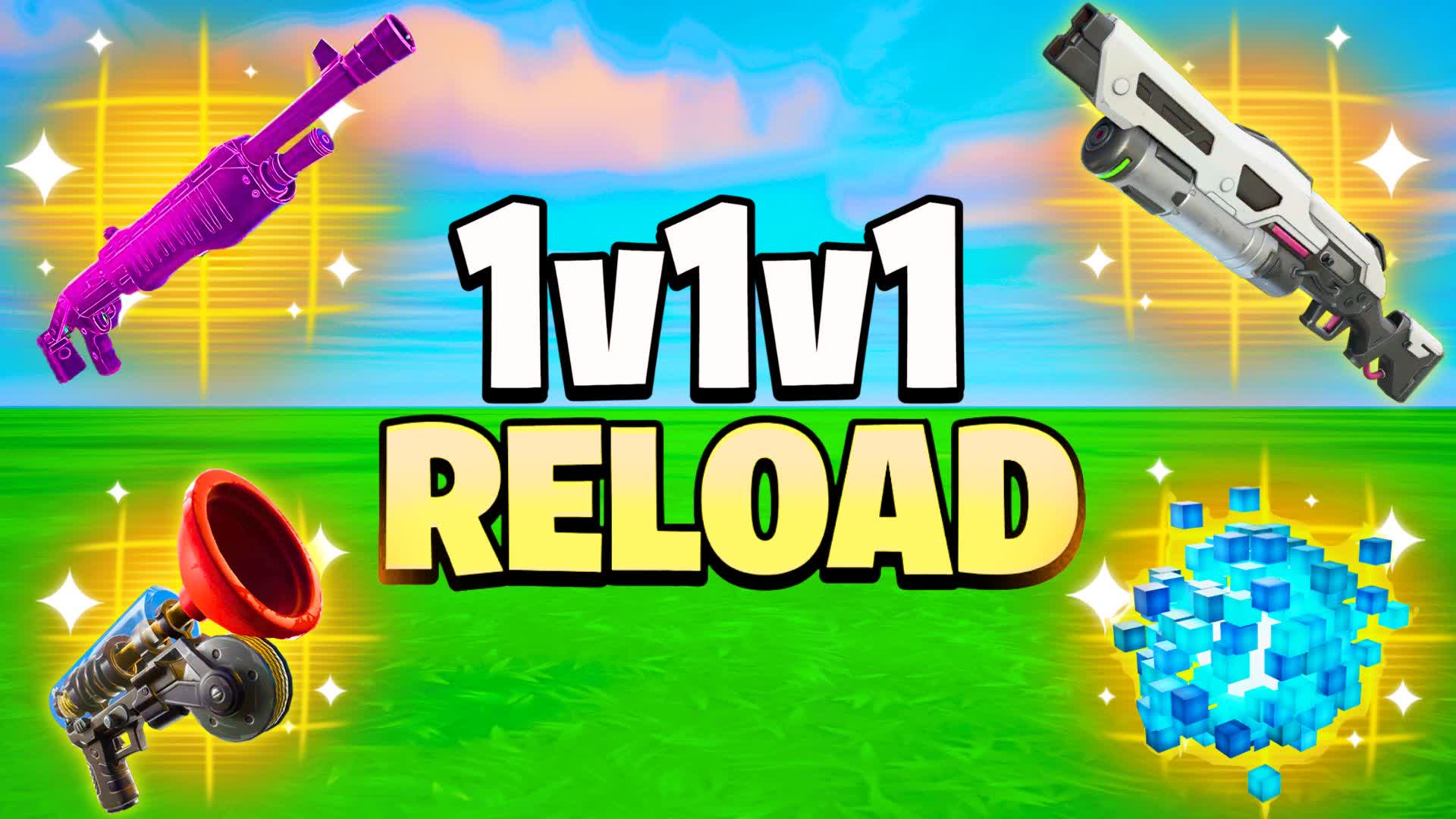 1V1V1 RELOAD ✈️ REALISTICS FFA ZONE WARS