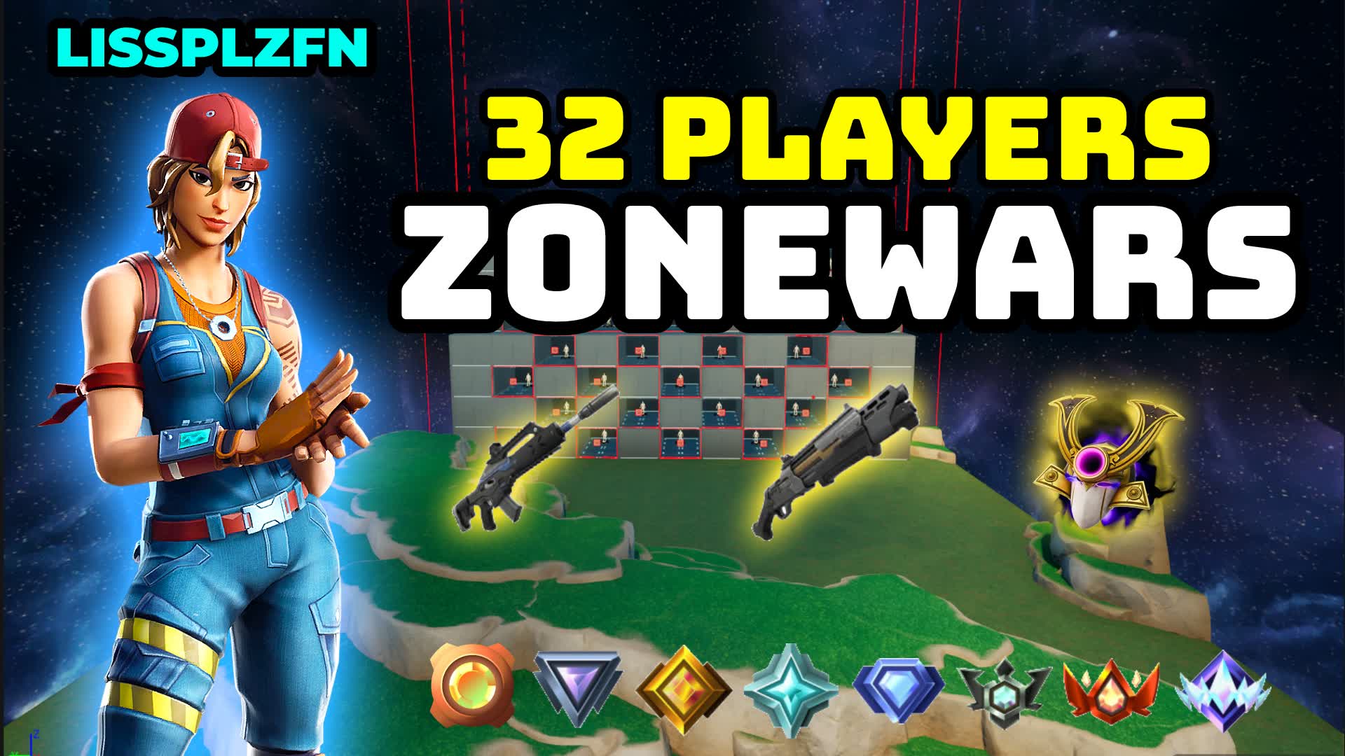32 Players Zone Wars [Lissplzfn]