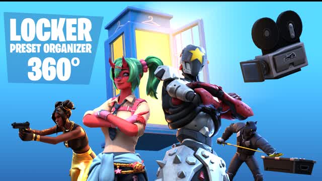 Locker Preset Organizer 360 Outfit