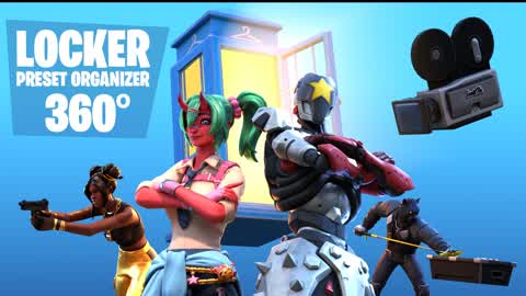 Locker Preset Organizer 360 Outfit