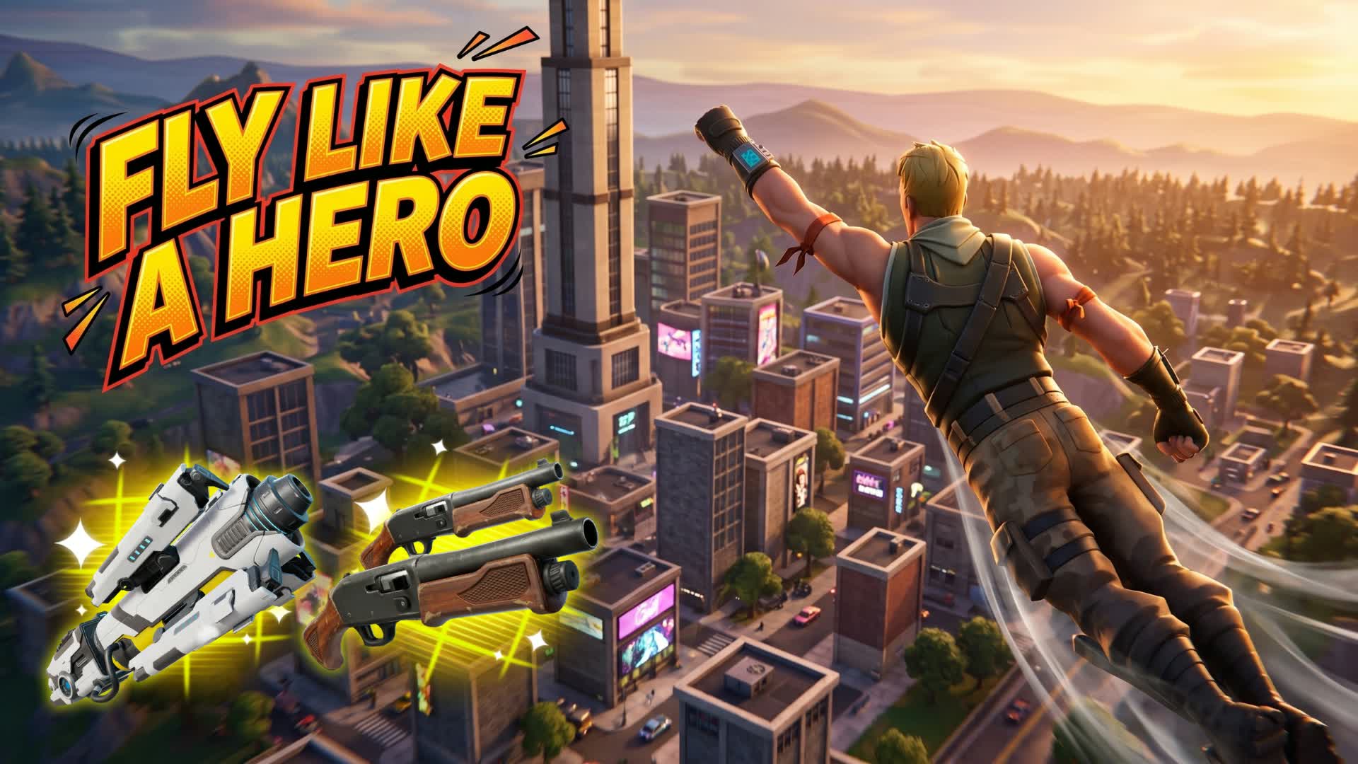 FLY LIKE A HERO 🦸SUPER FLIGHT SIMULATOR