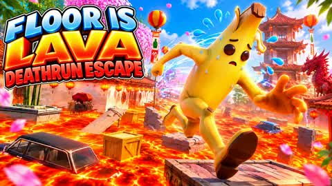 🔥 FLOOR IS LAVA DEATHRUN ESCAPE 🔥