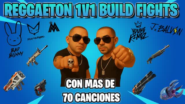 REGGAETÓN 1V1 BUILD FIGHTS 🎶