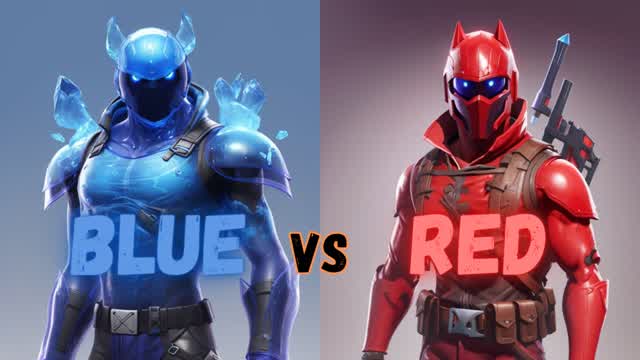 BLUE VS RED: Tilted Towers
