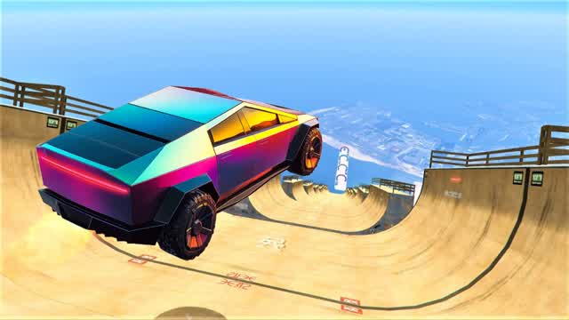 CAR 🚗CYBERTRUCK🔧 CAR GAMES🕹️