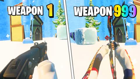 FIRST PERSON SNOW ❄️GUN GAME🔫