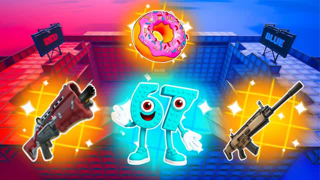 SUPER RED VS BLUE PVP BATTLE🔴🔵