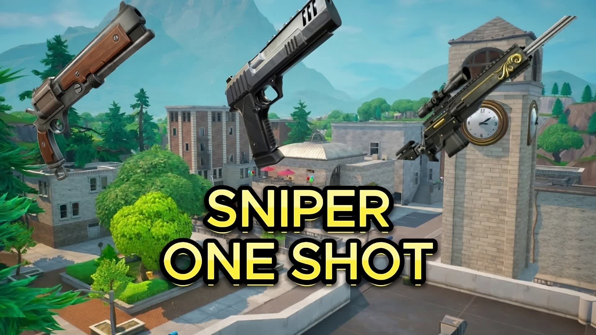 Tilted Towers Sniper one Shot