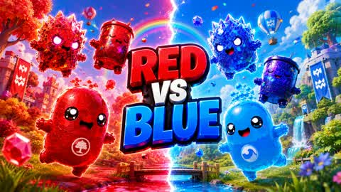 🔴 Red vs Blue 💥 Ultimate Map Battle