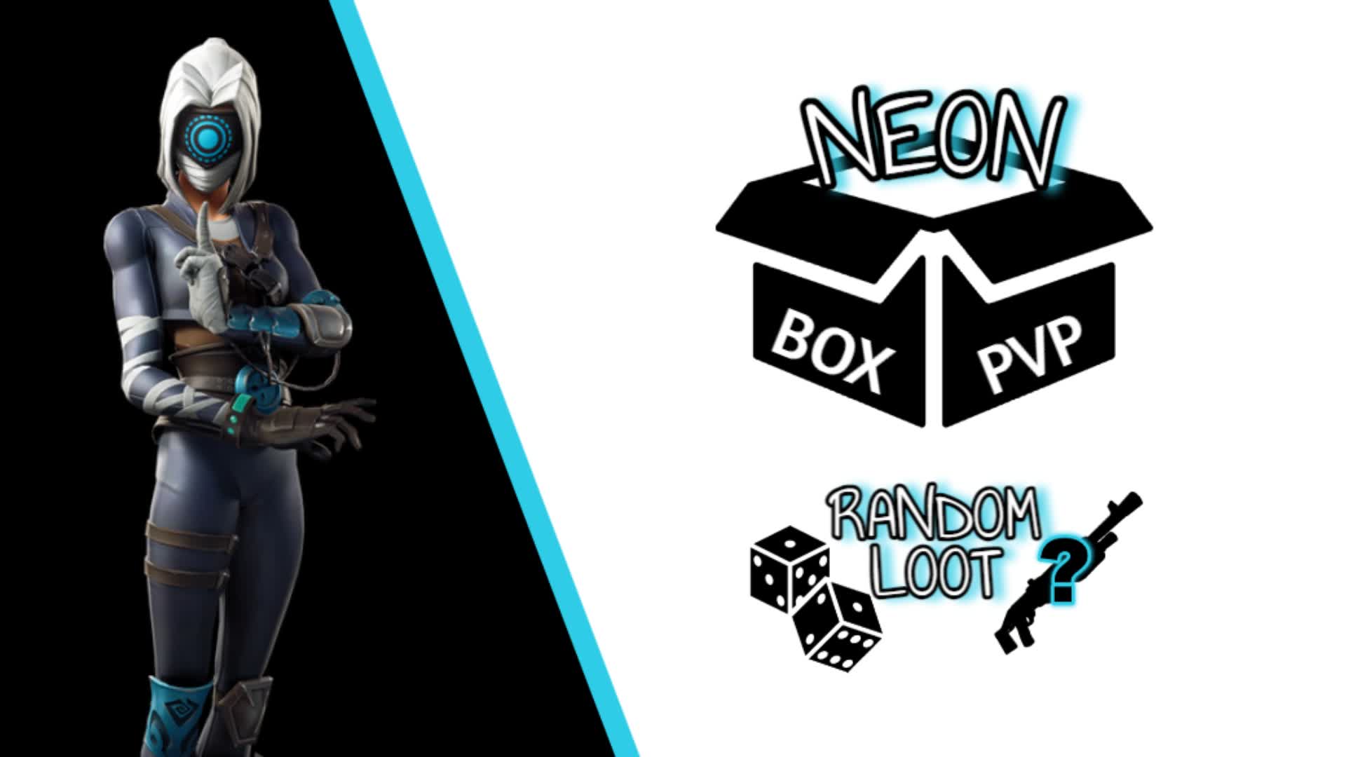 Neon Box PvP 2348-0727-6391 by bye-death - フォートナイト
