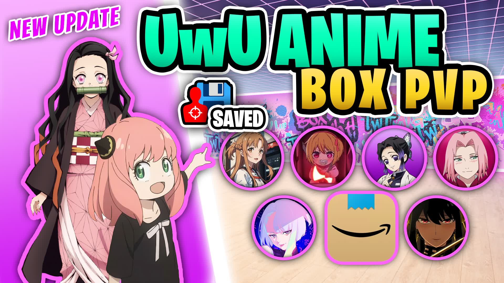 Uwu anime box pvp 6125 2980 7094 by avmws fortnite creative map