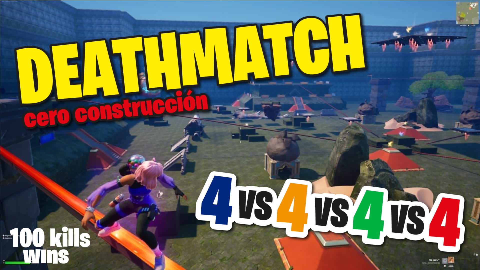Deathmatch 4v4v4v4