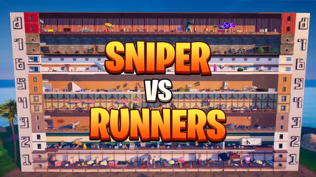 SNIPER VS RUNNER - 8 FLOOR ASCENSION