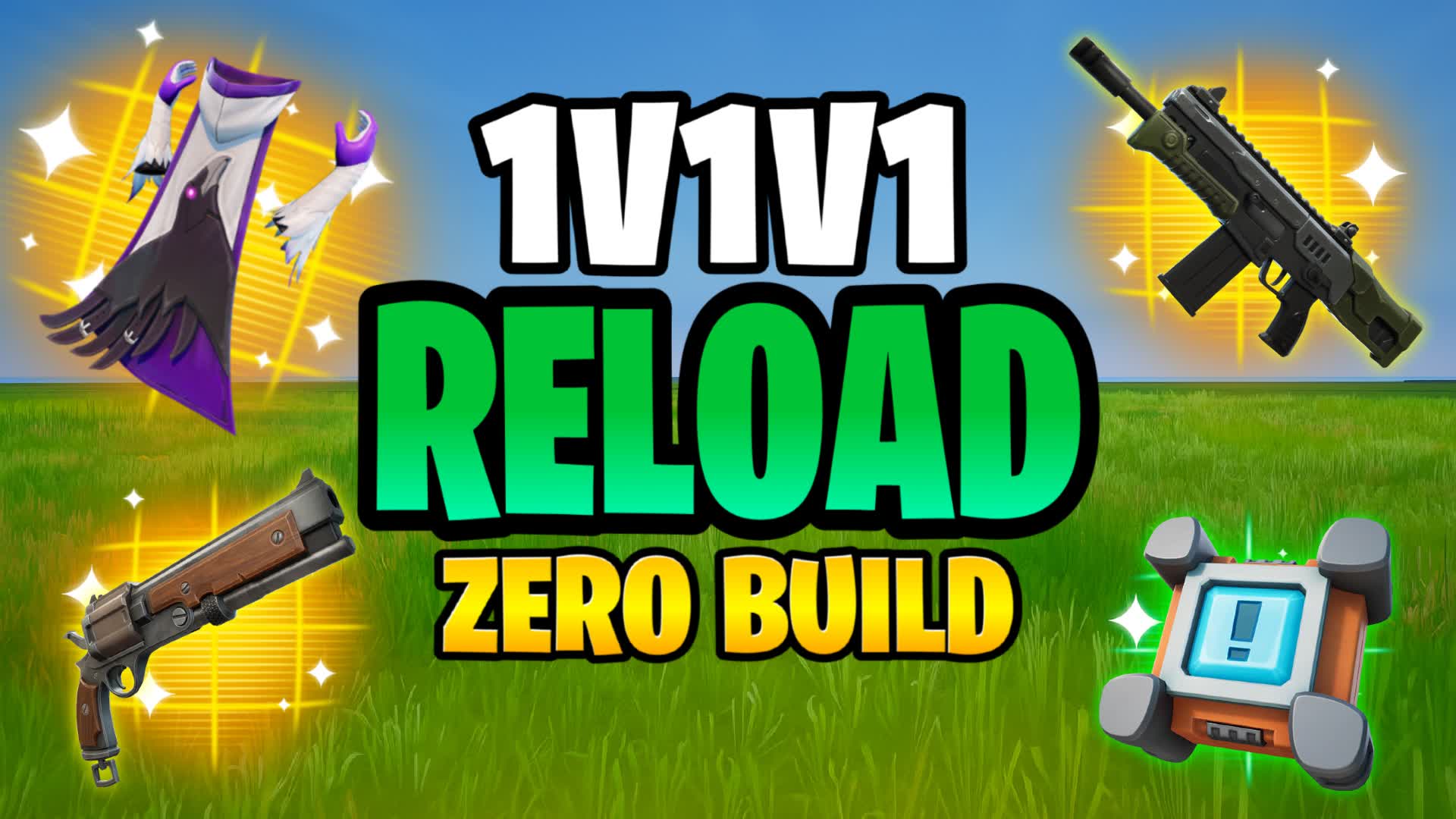 1v1v1 RELOAD 1v1 ZERO BUILD Free For ALL