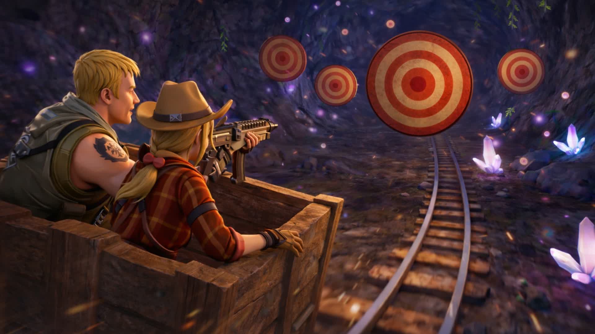 Minecart Adventure Shooting Game 2189-8866-1281 by bobotenman - Fortnite