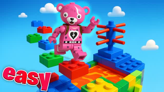 🌈CRAZY OBBY PARKOUR - GLASS BRIDGE🌈