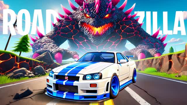 🦖 Road Zilla 🚗 DRIVE FFA  🏍️
