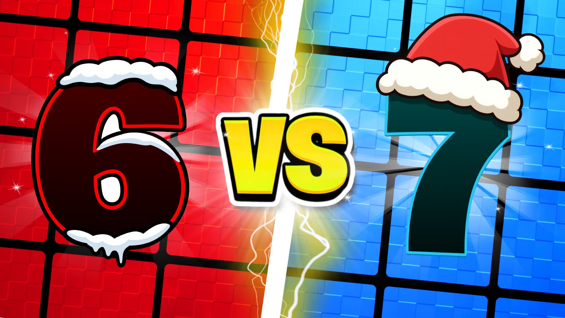 CHAPTER 6 VS 7 🔴 RED VS BLUE 🔵