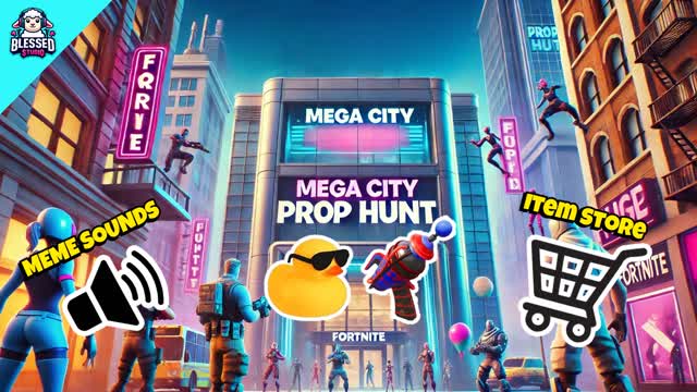 Mega City Prop Hunt 🌃