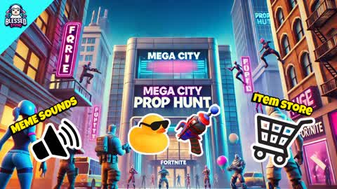 Mega City Prop Hunt 🌃