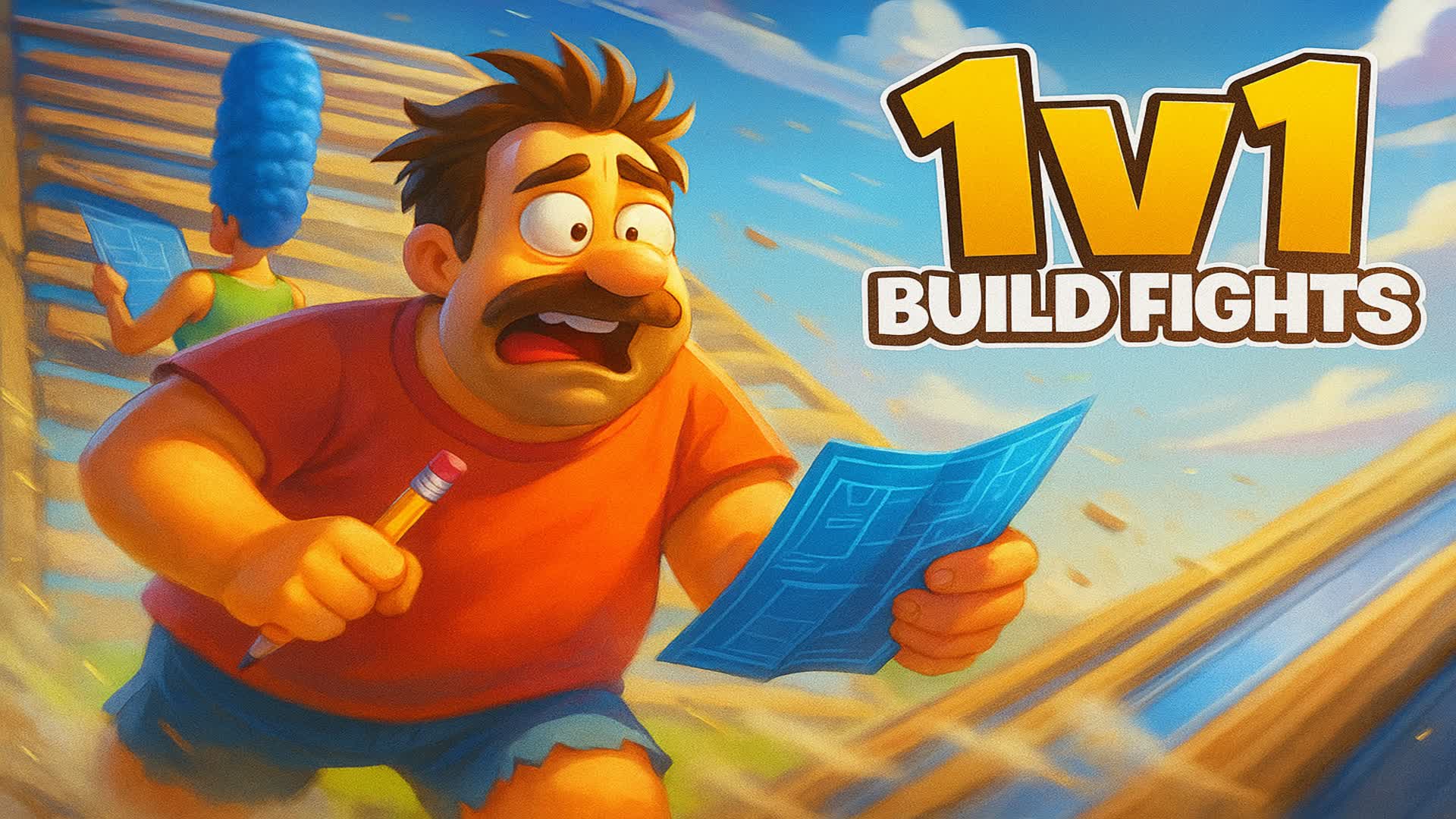 1v1 Build Fight [SIMPSONS UPDATE]