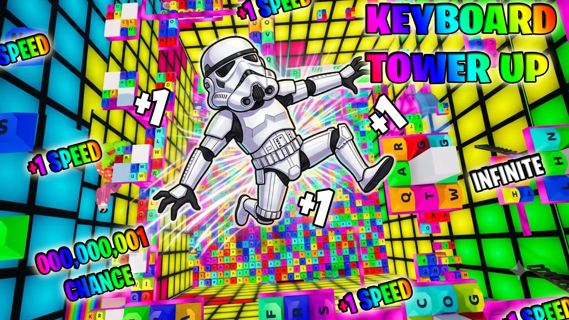 KEYBOARD TOWER SPEED BRAINROTS 🎵 ASMR
