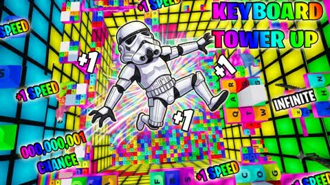 KEYBOARD TOWER SPEED BRAINROTS 🎵 ASMR