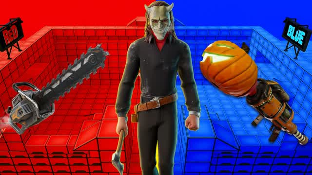 Super scarry 🎃 Red vs blue 🔴🔵 tpb