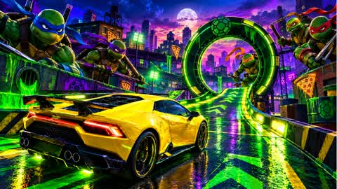 Awesome Car Ramp Game