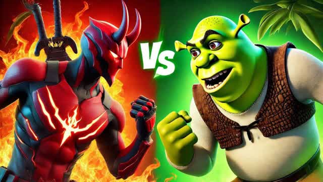 🟢SHREK VS DEVIL🔴