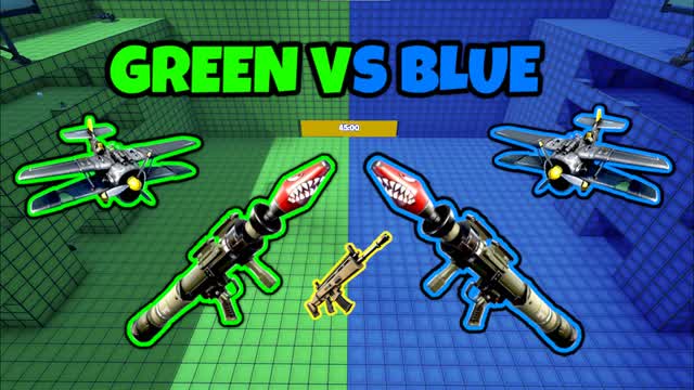 GIGA GREEN VS BLUE🟢🔵