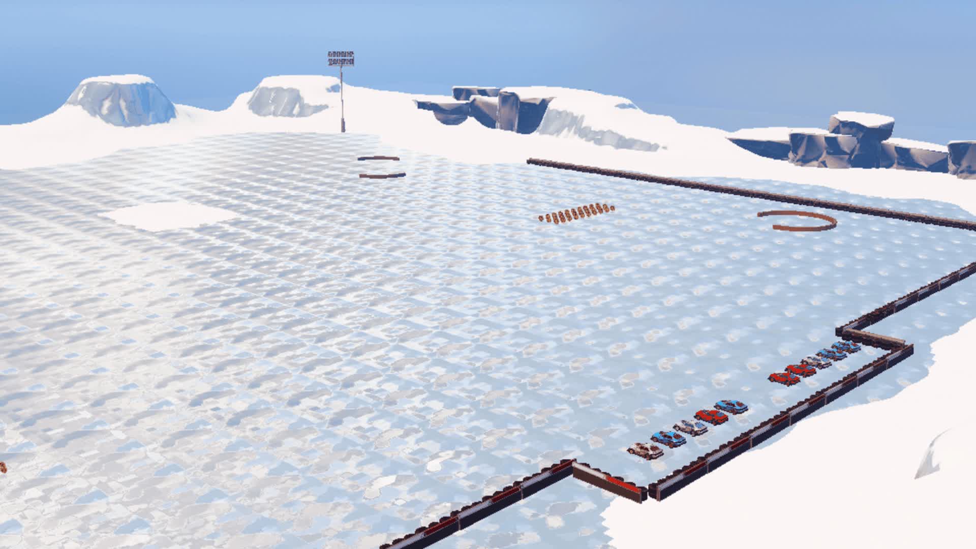 🚗 SPORTS CAR DRIFT ON ICE 🚗