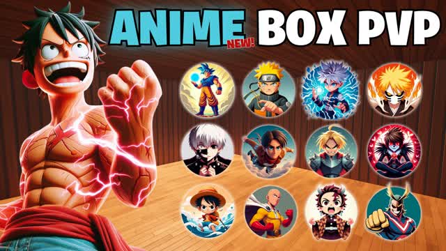 ANIME BOX PVP📦 1732-1862-9019 by krazon - フォートナイト