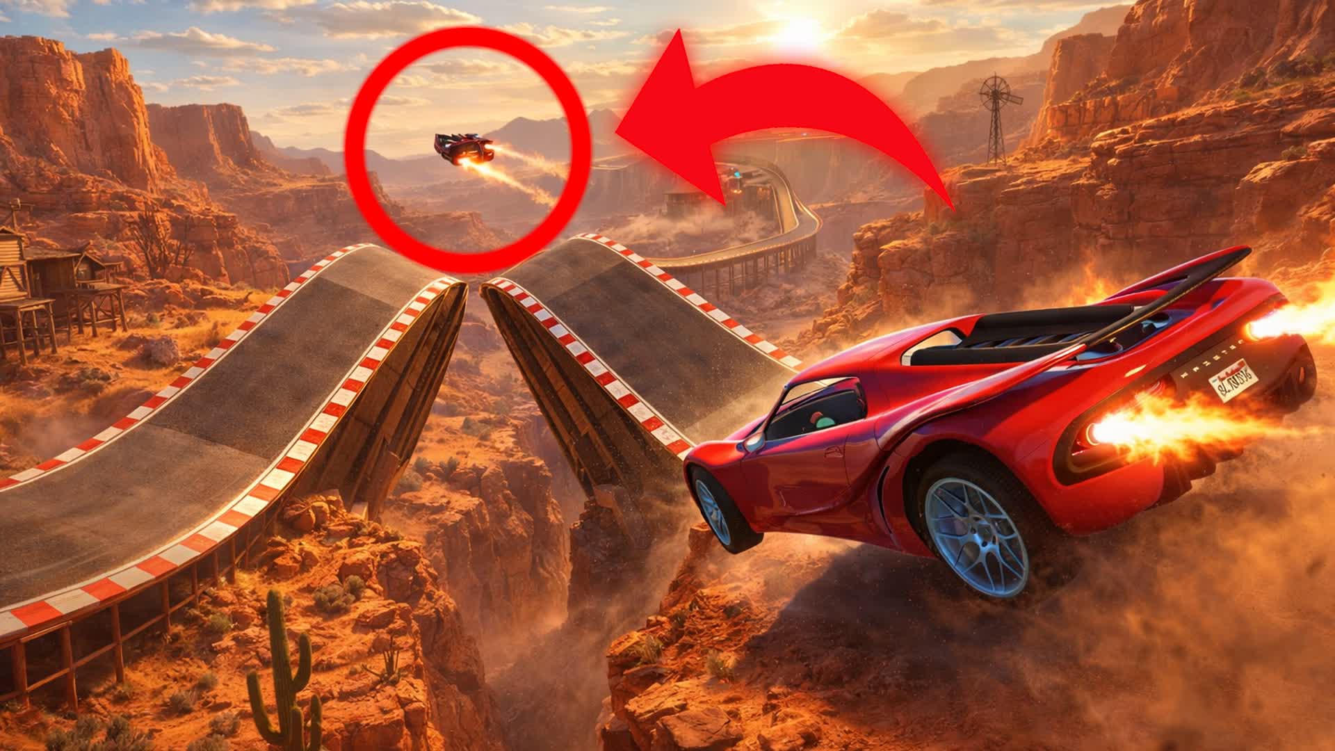 Wild West Obby Сar Parkour