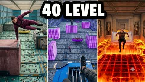 Parkour Top 40 Hard Stages 😱🔥 [1480]