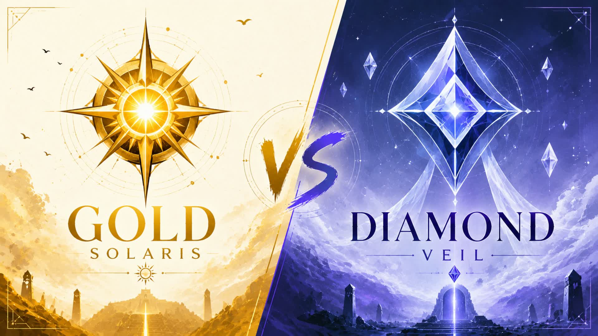☀️ GOLD SOLARIS VS DIAMOND VEIL 💠