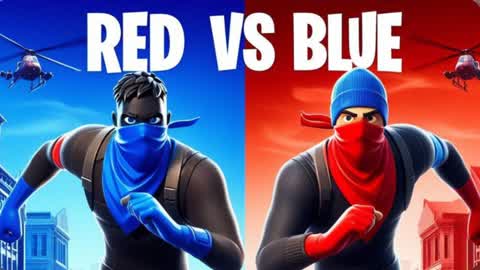 CRAZY RED VS BLUE!❤️💙