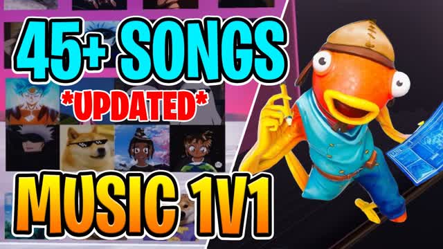 🏆45+ MUSIC 1V1 [45+ SONGS]🎵