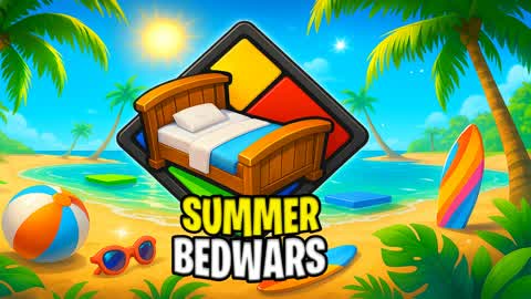 😎SUMMER BED WARS☀
