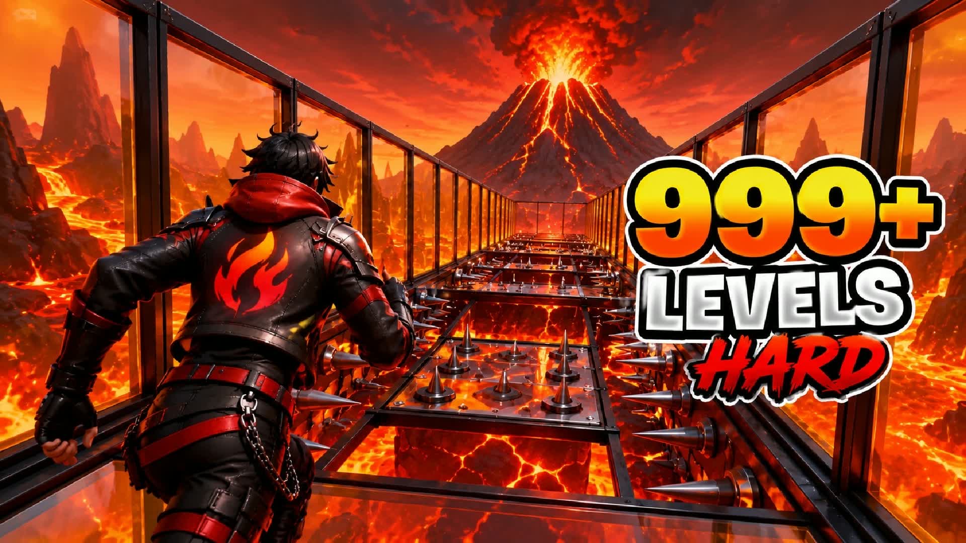 🌋HARD パルクールのレベル 999+