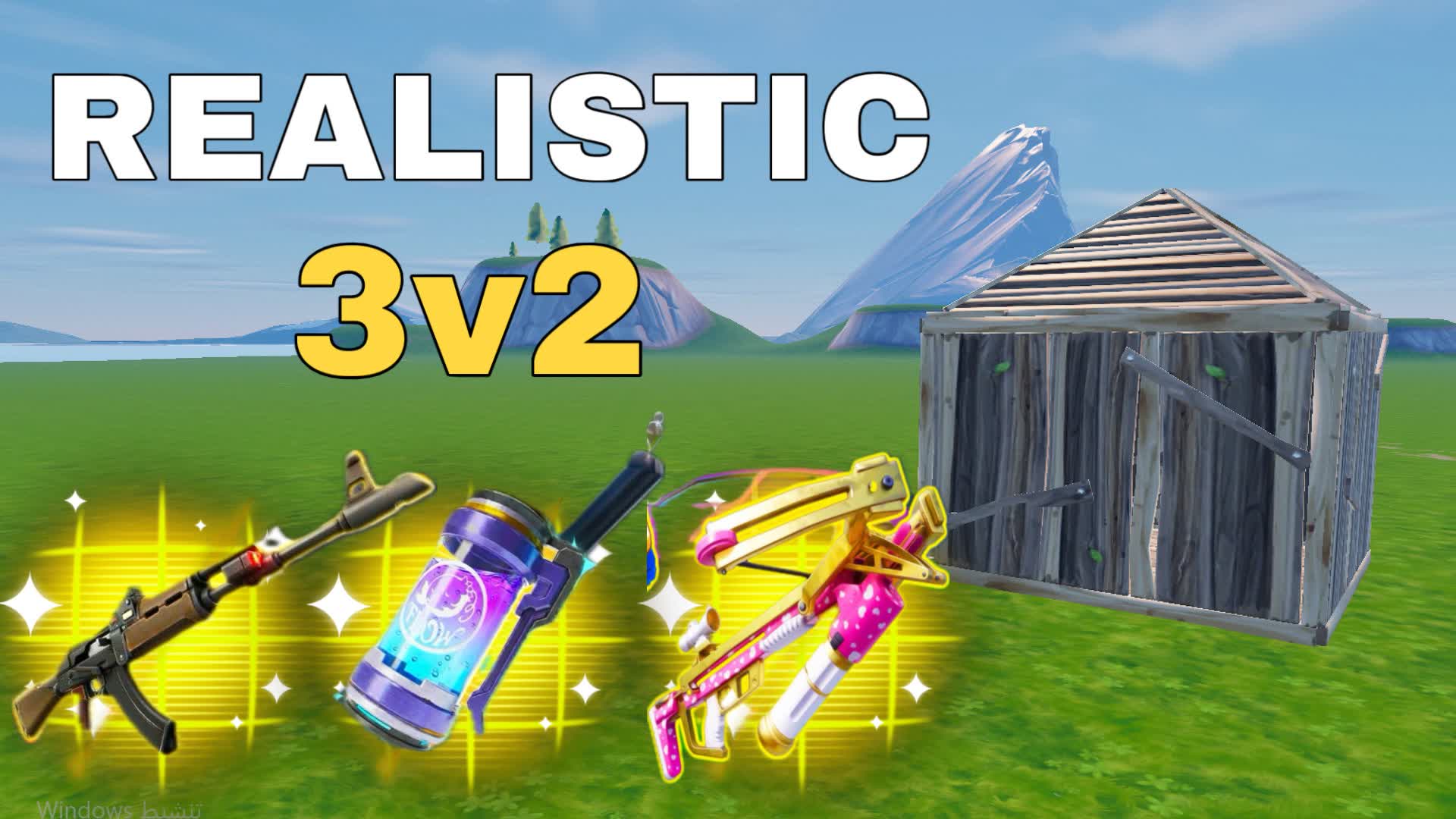 リアルな戦闘 (3v2)