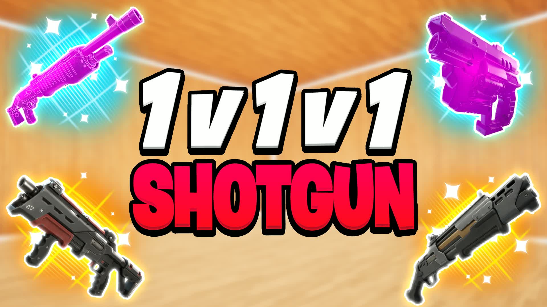 1v1v1 SHOTGUN 1v1 BOXFIGHTS (200 Pumps)